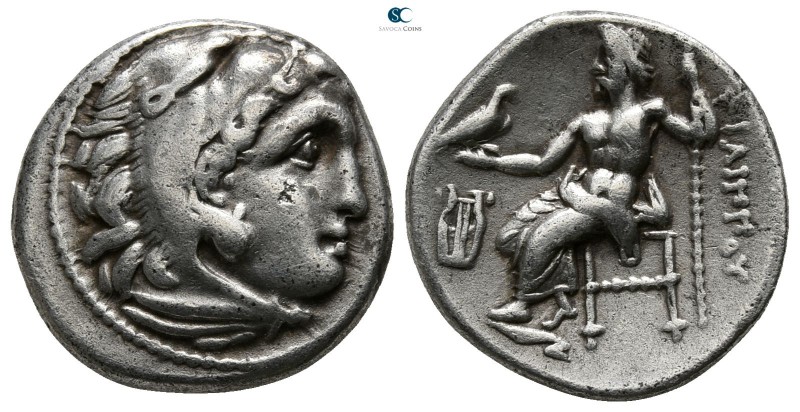 Kings of Macedon. Kolophon. Philip III Arrhidaeus 323-317 BC.
Drachm AR

17mm...
