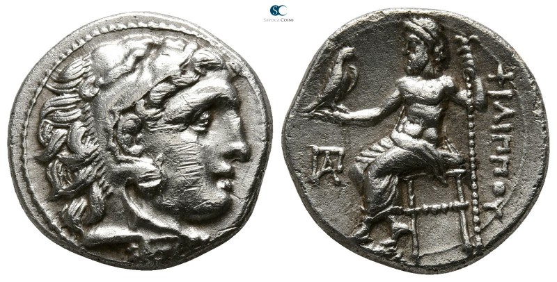 Kings of Macedon. Kolophon. Philip III Arrhidaeus 323-317 BC.
Drachm AR

17mm...