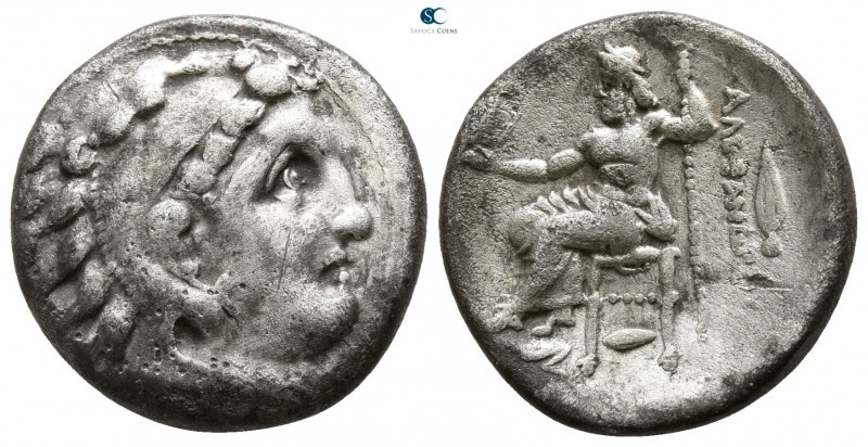 Kings of Macedon. Kolophon. Alexander III "the Great" 336-323 BC.
Drachm AR

...