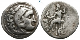 Kings of Macedon. Kolophon. Alexander III "the Great" 336-323 BC, (struck circa 301-297 BC).. Drachm AR