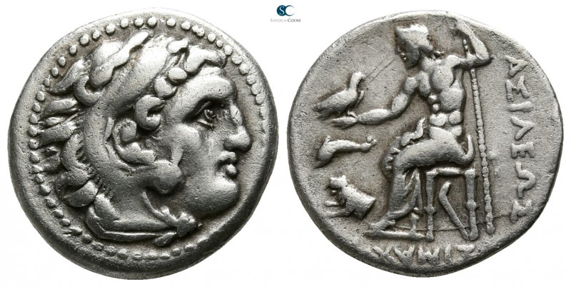 Kings of Thrace. Lampsakos. Lysimachos 305-281 BC.
Drachm AR

17mm., 4,16g.
...
