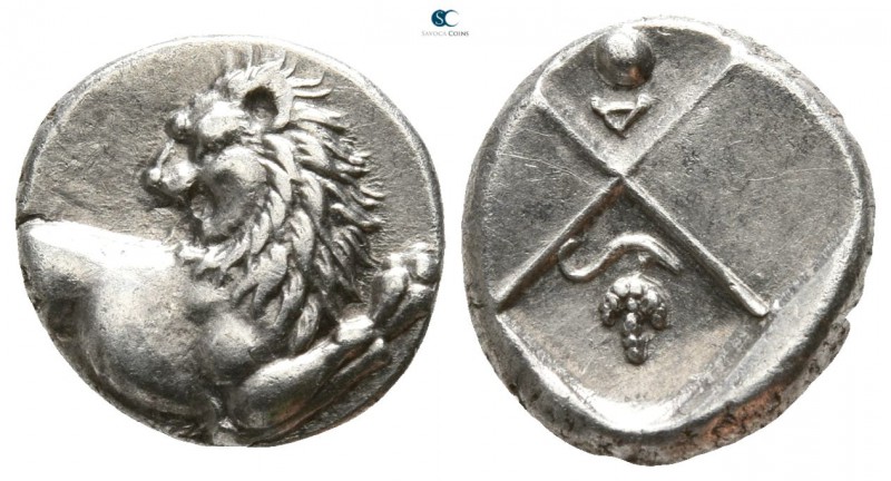The Thracian Chersonese. Chersonesos circa 386-338 BC.
Hemidrachm AR

12mm., ...