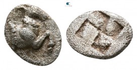 Thraco Macedonian Region. Uncertain mint circa 500-400 BC. Possibly Obol AR