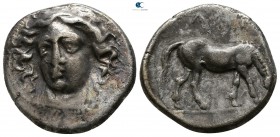 Thessaly. Larissa circa 380-365 BC. Drachm AR