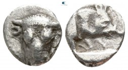 Phokis. Federal Coinage 480-421 BC. Obol AR