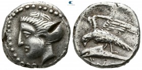 Paphlagonia. Sinope circa 410-350 BC. Drachm AR