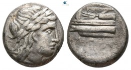 Bithynia. Kios  circa 350-300 BC. Hemidrachm AR