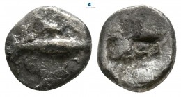 Mysia. Kyzikos circa 520-480 BC. Hemiobol AR