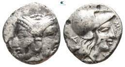 Mysia. Lampsakos circa 400-300 BC. Diobol AR