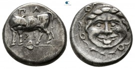 Mysia. Parion circa 400-300 BC. Hemidrachm AR