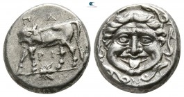 Mysia. Parion circa 400-300 BC. Hemidrachm AR