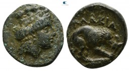 Mysia. Plakia circa 400-300 BC. Bronze Æ