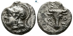 Troas. Assos  circa 400-200 BC. Drachm AR