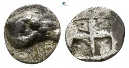 Troas. Kebren  circa 500-400 BC. Hemiobol AR