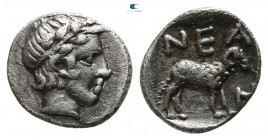 Troas. Neandria circa 400-300 BC. Obol AR