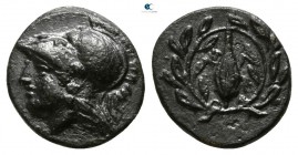Aeolis. Elaia  circa 350-300 BC. Bronze Æ