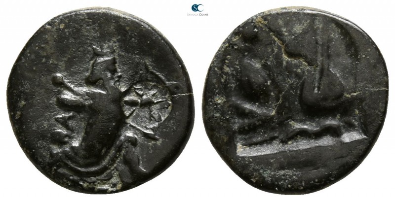 Ionia. Achaemenid Period 350-334 BC.
Bronze Æ

14mm., 1,98g.

BA, persian k...