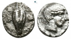Ionia. Magnesia ad Maeander  . Themistokles 465-459 BC. Hemiobol AR