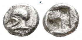 Ionia. Uncertain mint circa 600-550 BC. Hemiobol AR