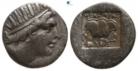 Islands off Caria. Rhodos circa 166-88 BC. Plinthophoric Drachm AR