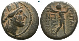 Phrygia. Apameia circa 100-50 BC. Pankra- and Zenon, magistrates. Bronze Æ