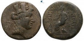 Cilicia. Hieropolis-Kastabala   circa 200-0 BC. Bronze Æ