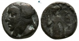 Kings of Cappadocia. Uncertain mint. Ariarathes IV Eusebes 220-163 BC. Chalkous Æ
