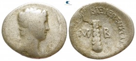 Kings of Cappadocia. Archelaos Philopatris Ktistes 36 BC-17 AD. Dated RY 42=6/7 AD.. Drachm AR