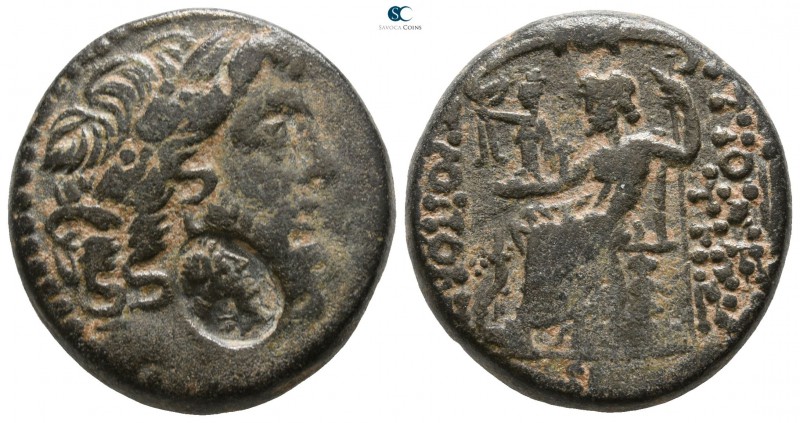Seleucis and Pieria. Antioch circa 31-27 BC.
Bronze Æ

21mm., 11,90g.

Laur...
