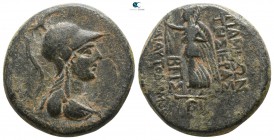 Seleucis and Pieria. Apameia circa 33-32 BC. Bronze Æ