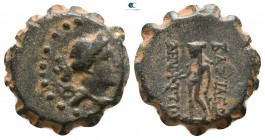 Seleukid Kingdom. Demetrios I Soter 162-150 BC. Serrate Æ