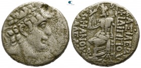 Seleukid Kingdom. Antioch. Philip I Philadelphos 95-75 BC. Tetradrachm AR