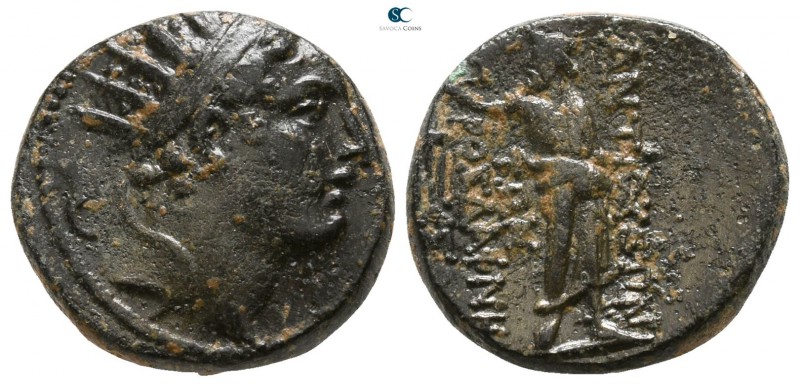 Seleukid Kingdom. Antioch. Antiochos IV Epiphanes AD 38-72.
Bronze Æ

15mm., ...