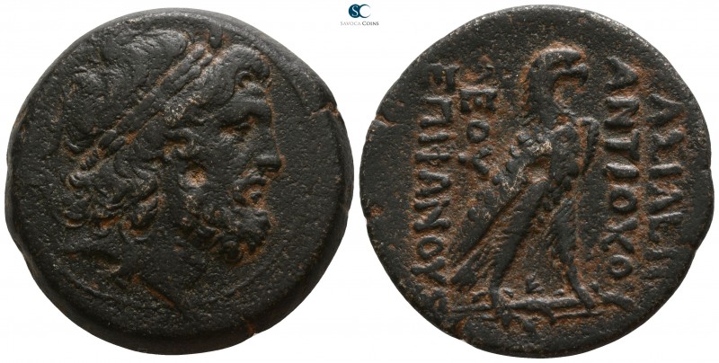 Seleukid Kingdom. Antioch on the Orontes. Antiochos IV Epiphanes AD 38-72.
Bron...
