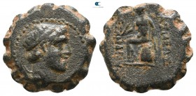 Seleukid Kingdom. Uncertain mint. Alexander I Balas 152-145 BC. Serrate Æ