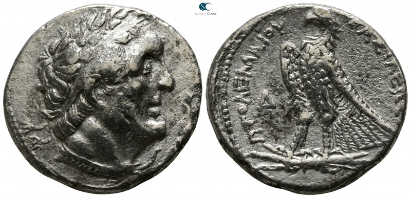 Ptolemaic Kingdom of Egypt. Alexandria. Ptolemy II Philadelphοs 281-246 BC.
Tet...