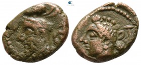 Kings of Elymais. Orodes V circa AD 150-200. Drachm Æ