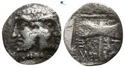 Islands off Troas. Tenedos circa 525-490 BC. Hemidrachm AR