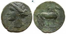 Zeugitania. Carthage circa 400-350 BC. Bronze Æ