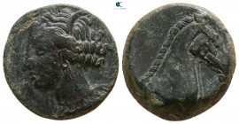 Zeugitania. Carthage. Sardinian mint. circa 300-264 BC. Bronze Æ