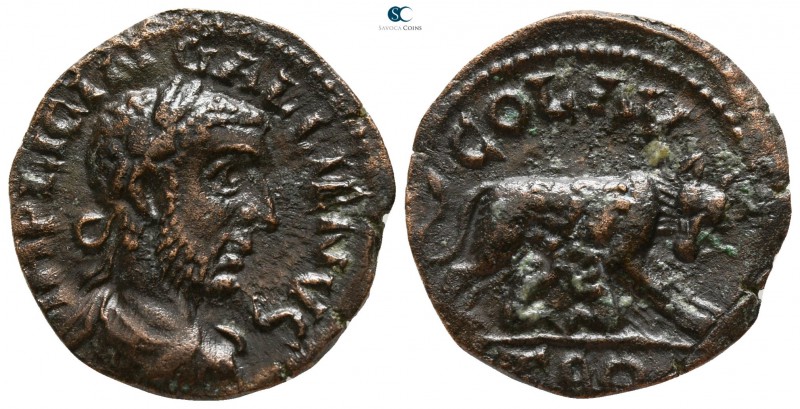 Troas. Alexandreia. Gallienus AD 253-268.
Bronze Æ

19mm., 4,80g.

IMP LICI...