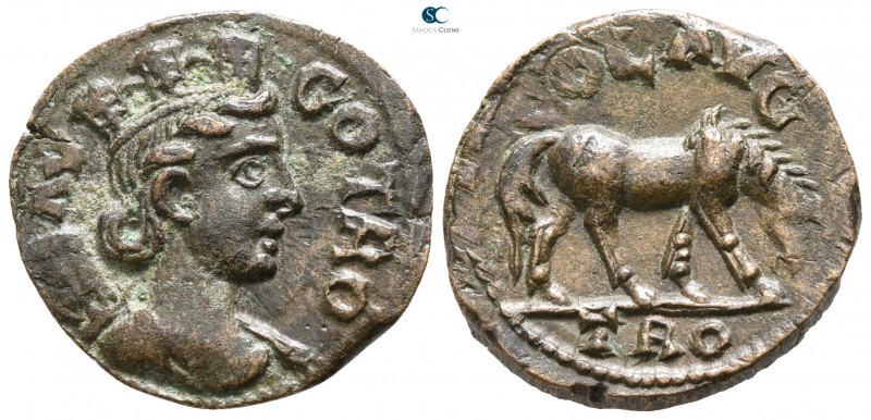 Troas. Alexandreia. Gallienus AD 253-268.
Bronze Æ

20mm., 5,59g.

AVOL TRO...