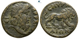 Ionia. Smyrna. Pseudo-autonomous issue circa AD 193-235. Bronze Æ