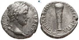 Cappadocia. Caesarea. Hadrian AD 117-138. Didrachm AR