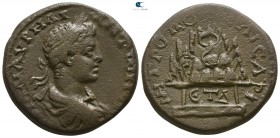 Cappadocia. Caesarea-Eusebeia. Elagabalus AD 218-222. Bronze Æ