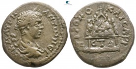 Cappadocia. Caesarea-Eusebeia. Elagabalus AD 218-222. Bronze Æ