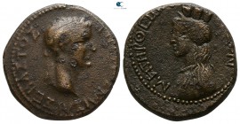 Galatia. Koinon of Galatia. Tiberius AD 14-37. Bronze Æ