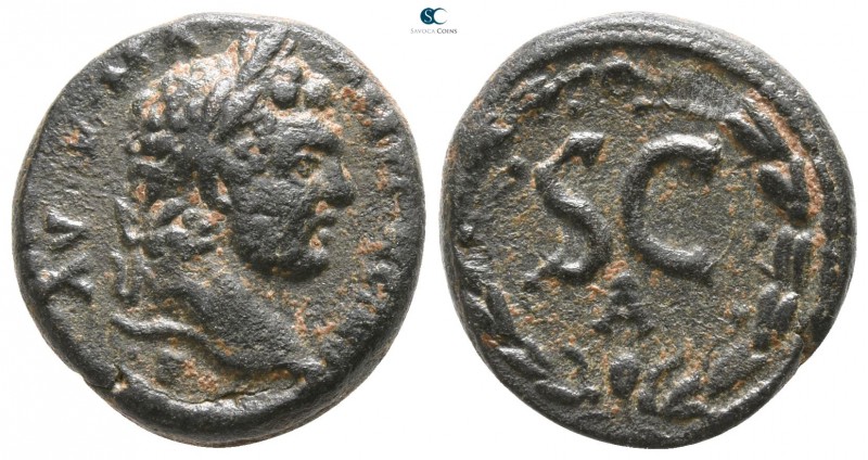 Seleucis and Pieria. Antioch. Caracalla AD 211-217.
Semis AE

15mm., 4,06g.
...
