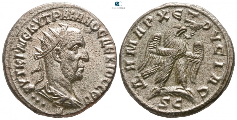 Seleucis and Pieria. Antioch. Trajanus Decius AD 249-251.
Billon-Tetradrachm
...