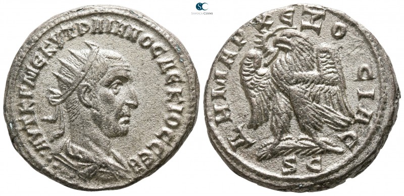Seleucis and Pieria. Antioch. Trajanus Decius AD 249-251.
Billon-Tetradrachm
...